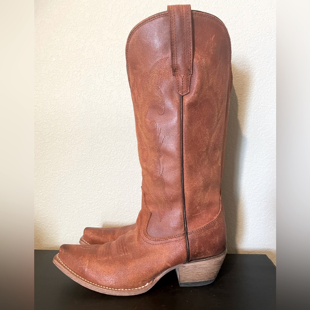 Freebird WOODLAND Boots in Rust Suede Size 7